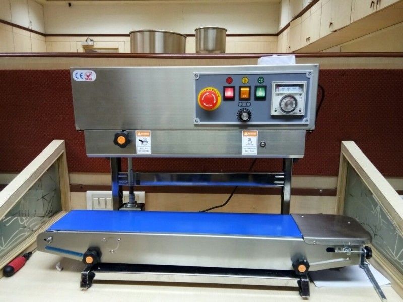 Band Sealer Stainless Steel Vertical 